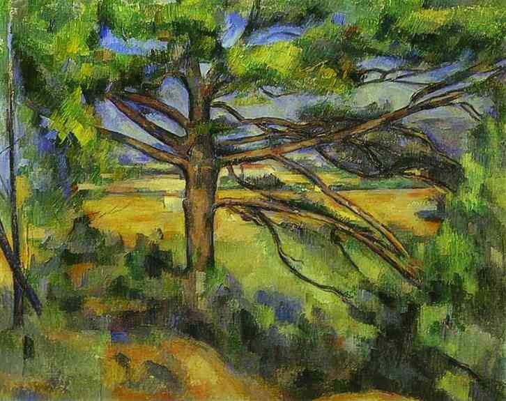 Paul Cezanne Pine Tree near Aix